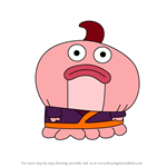 How to Draw Dumpy Muffins from Fish Hooks