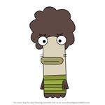 How to Draw Oscar from Fish Hooks