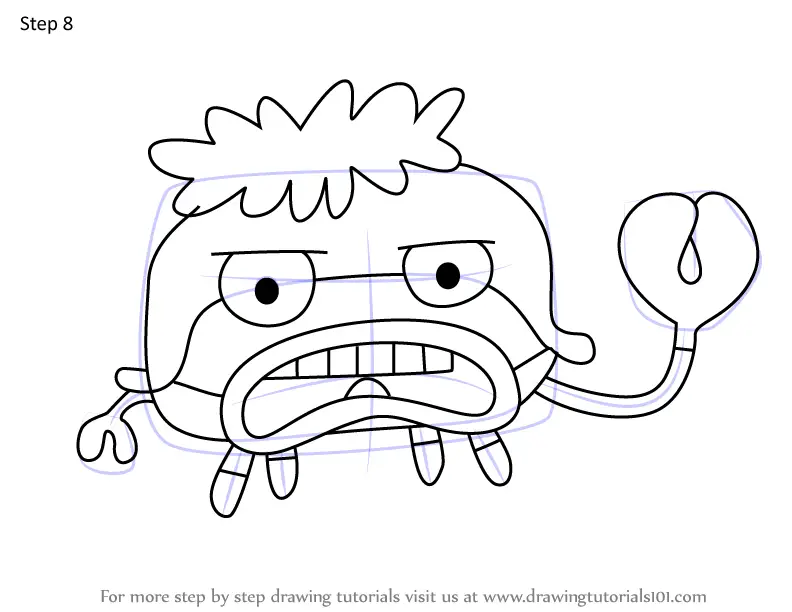 How to Draw Randy Pincherson from Fish Hooks (Fish Hooks) Step by Step ...