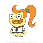 How to Draw Winnie Grouper from Fish Hooks