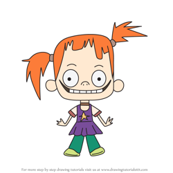 How to Draw Louise from Fosters Home for Imaginary Friends