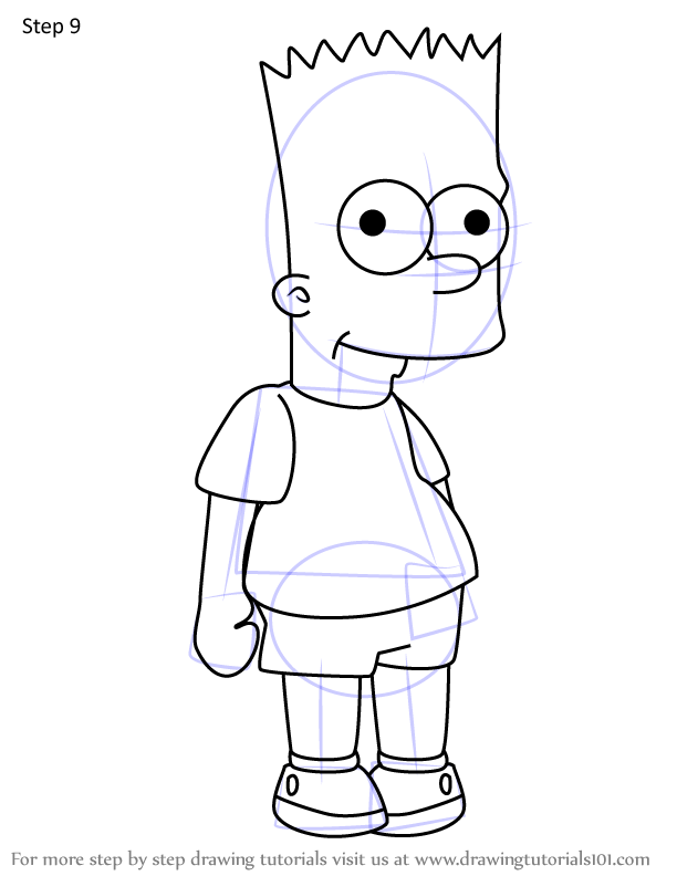 How to Draw Bart Simpson from Futurama (Futurama) Step by Step ...