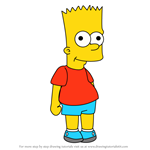 How to Draw Bart Simpson from Futurama
