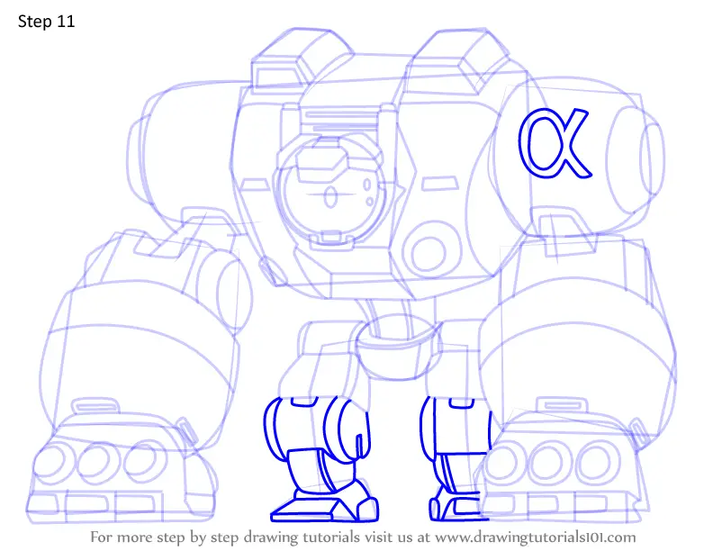 How to Draw Alpha from Glitch Techs (Glitch Techs) Step by Step ...