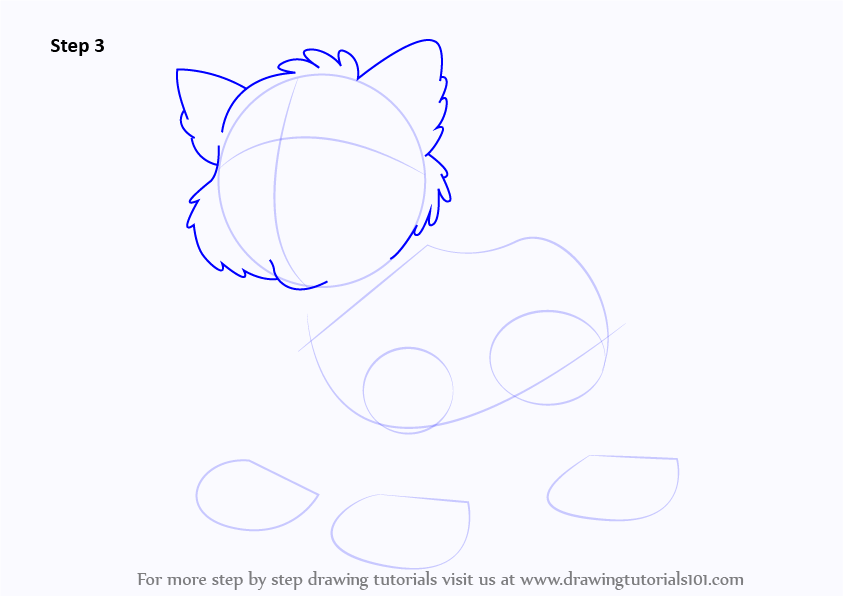 How to Draw Baby Jaguar from Go, Diego, Go! (Go, Diego, Go!) Step by ...