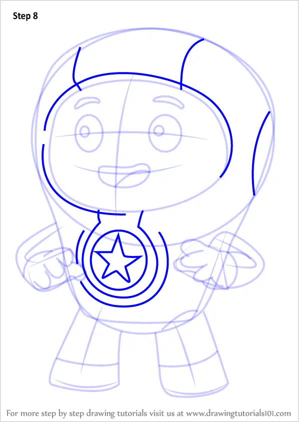 Go Jetters Foz Drawing