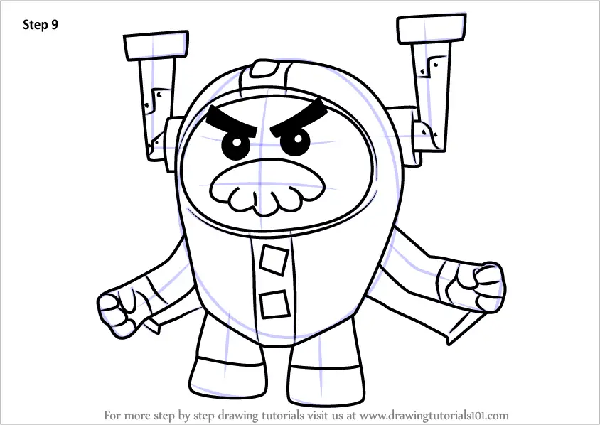 Learn How to Draw Grandmaster Glitch from Go Jetters (Go ...
