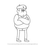 How to Draw Crampelter from Gravity Falls