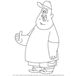 How to Draw Soos Ramirez from Gravity Falls (Gravity Falls) Step by ...