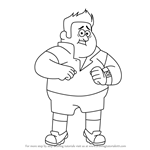 How to Draw Thompson from Gravity Falls