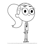 How to Draw Allie from Grojband