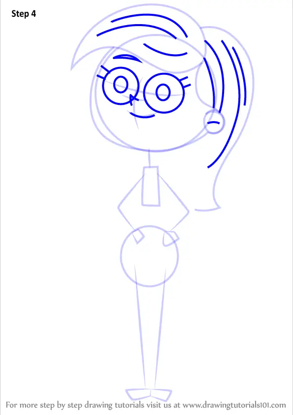 How to Draw Chloe from Grojband (Grojband) Step by Step ...