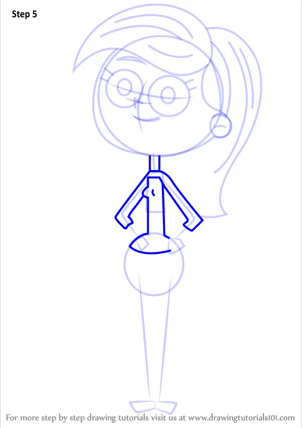 How To Draw Chloe From Grojband (grojband) Step By Step 