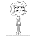 How to Draw Laney Penn from Grojband