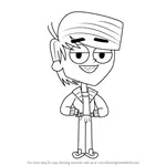 How to Draw Mick Mallory from Grojband