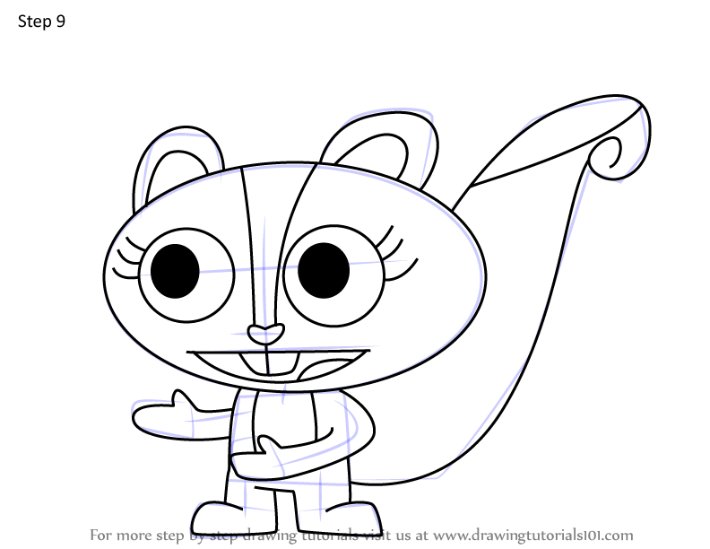 How to Draw Acorn from Happy Tree Friends (Happy Tree Friends) Step by ...