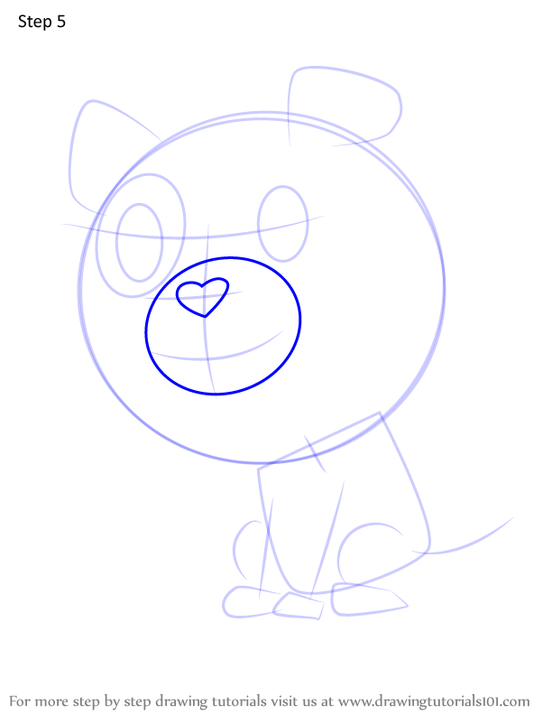 How to Draw Whistle from Happy Tree Friends (Happy Tree Friends) Step ...