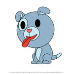 How to Draw Whistle from Happy Tree Friends