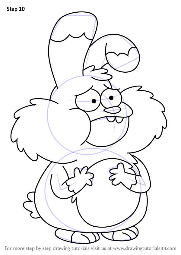 How To Draw Dade From Harvey Beaks (harvey Beaks) Step By Step 