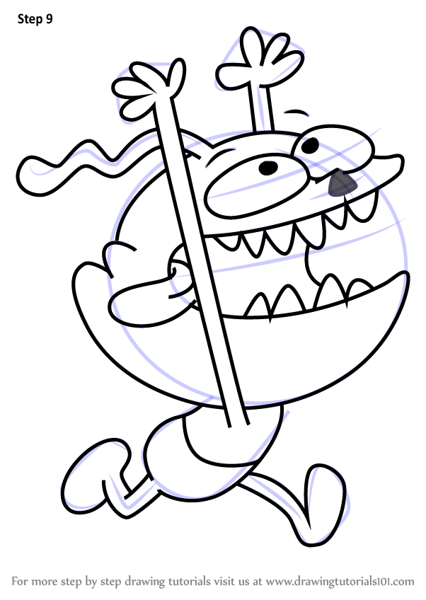 Learn How to Draw Foo from Harvey Beaks (Harvey Beaks ...