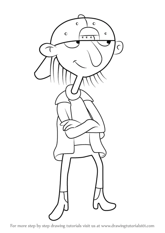 Learn How to Draw Sid from Hey Arnold! (Hey Arnold!) Step by Step