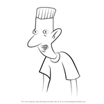 How to Draw Stinky Peterson from Hey Arnold!