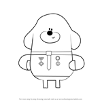 How to Draw Duggee from Hey Duggee