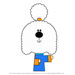 How to Draw Hatsu from Hey Duggee