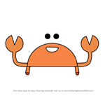 How to Draw John Crab from Hey Duggee