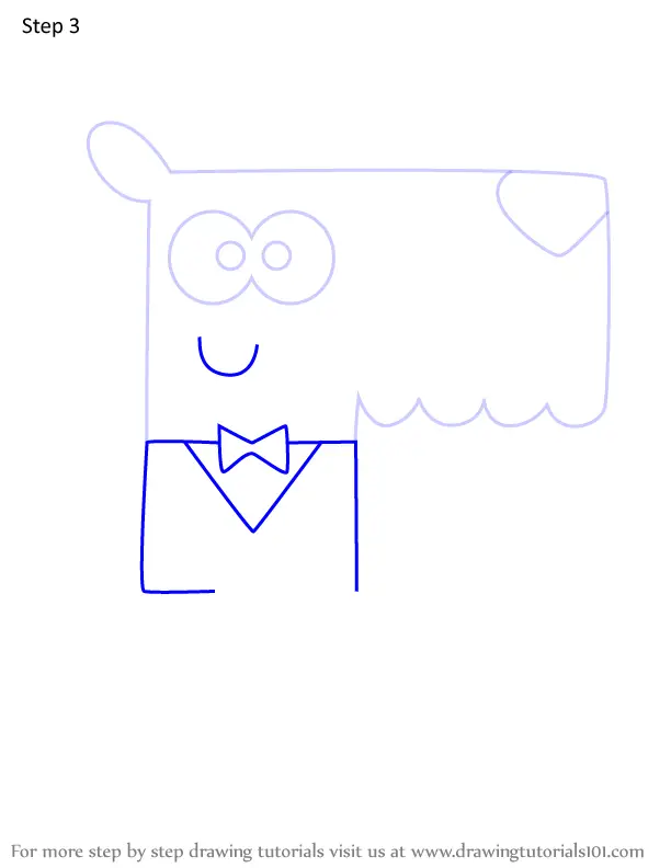 How to Draw Lord Fingal from Hey Duggee (Hey Duggee) Step by Step ...