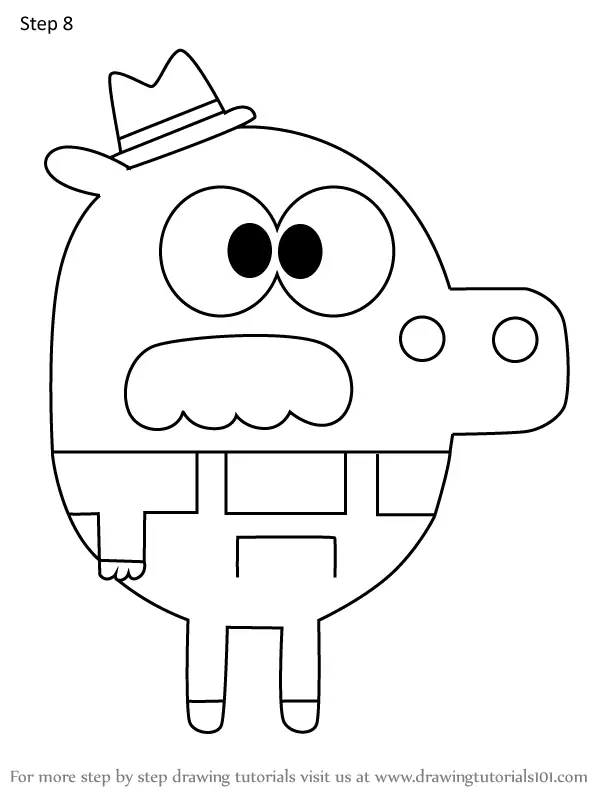 How to Draw Roly's Grandad from Hey Duggee (Hey Duggee) Step by Step ...