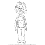 How to Draw Windy Wendy from Horrid Henry