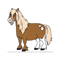 How to Draw Pony Ferrari from HouseBroken