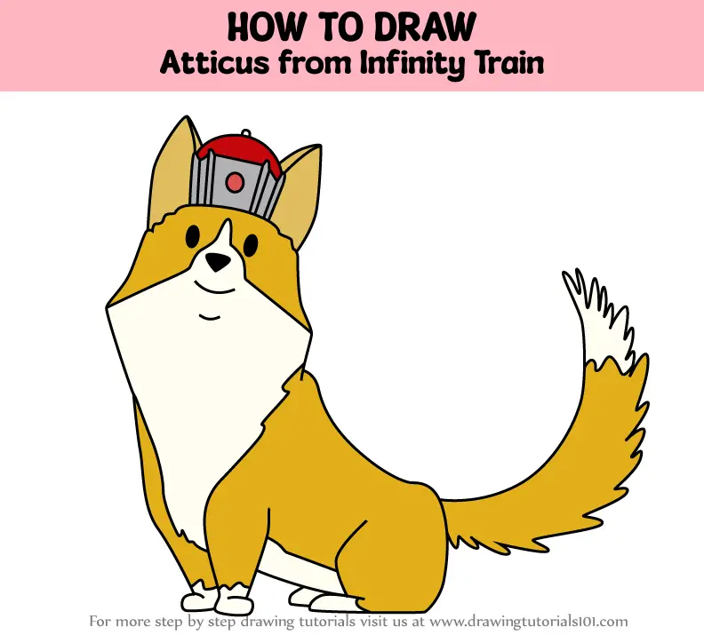 How to Draw Atticus from Infinity Train (Infinity Train) Step by Step ...