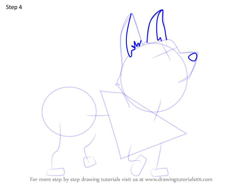 How to Draw Messenger Corgi from Infinity Train (Infinity Train) Step ...