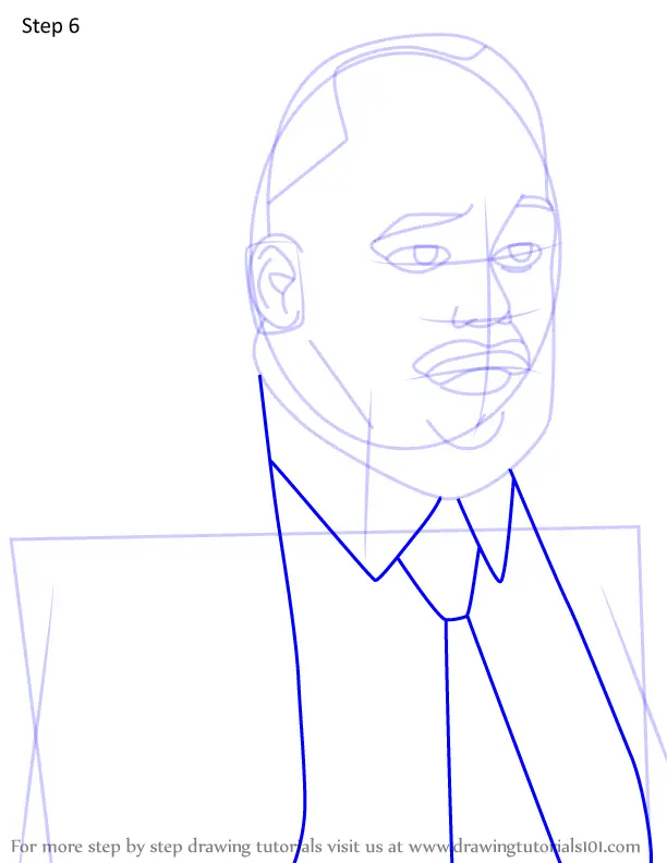 How To Draw B.n. Winslow From Invincible (invincible) Step By Step 