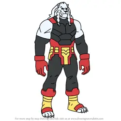 How to Draw Battle Beast from Invincible