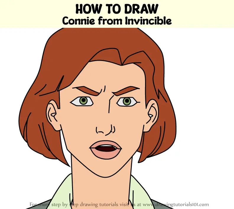 How to Draw Connie from Invincible (Invincible) Step by Step ...