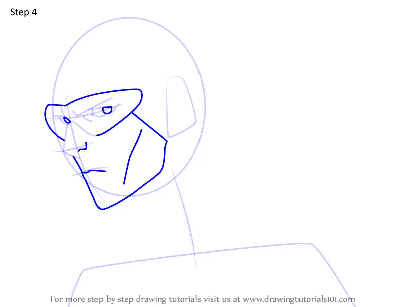 How to Draw Red Rush from Invincible (Invincible) Step by Step ...