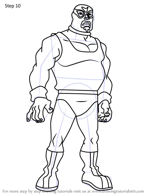 How to Draw El Toro Fuerte from Jackie Chan Adventures (Jackie Chan ...