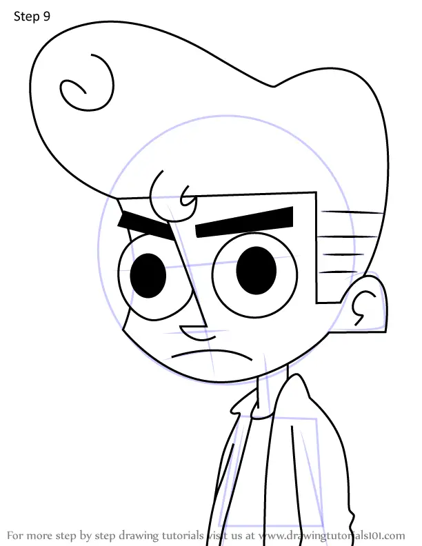 How to Draw Donnie Test from Johnny Test (Johnny Test) Step by Step ...