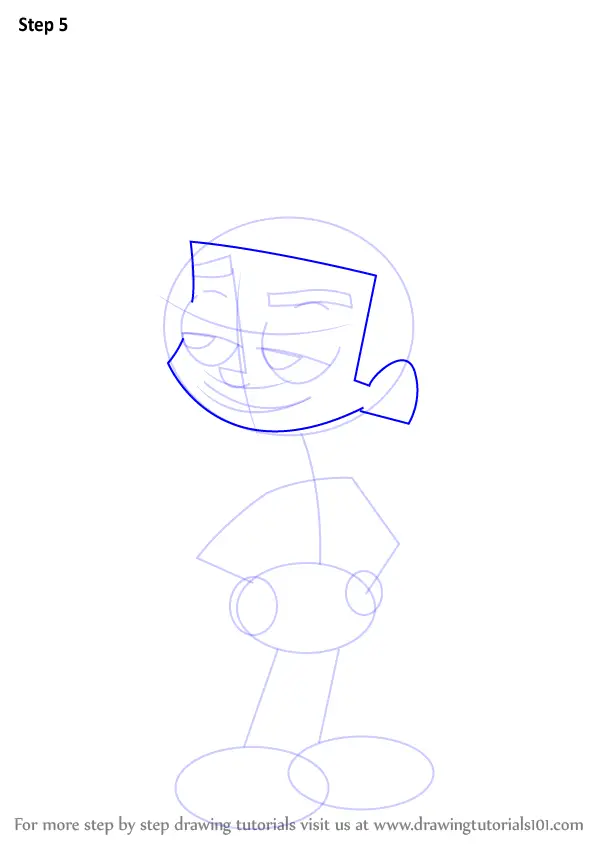 How to Draw Johnny from Johnny Test (Johnny Test) Step by Step