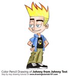 How to Draw Johnny from Johnny Test
