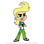 How to Draw Joni West from Johnny Test