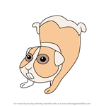 How to Draw Guinea Pig from Kick Buttowski