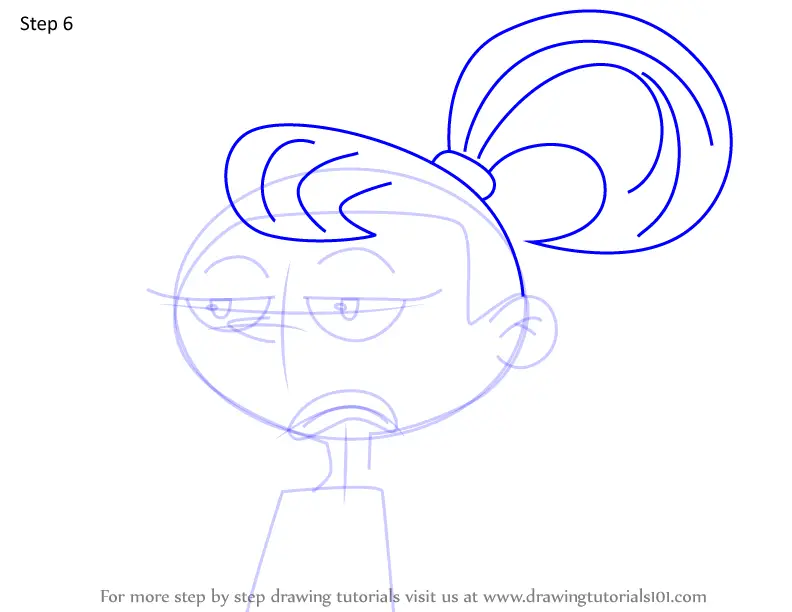 How to Draw Janelle from Kick Buttowski (Kick Buttowski) Step by Step ...