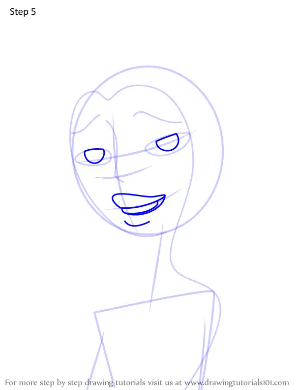 How to Draw Amelia from Kim Possible (Kim Possible) Step by Step ...