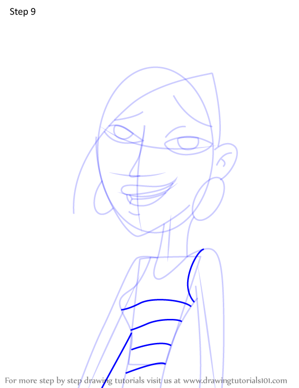 How to Draw Camille Leon from Kim Possible (Kim Possible) Step by Step ...