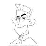How to Draw James Possible from Kim Possible