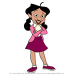 How to Draw Penny Proud from Kim Possible